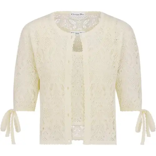 DIOR Dioriviera FW25 Knitwear Women's White