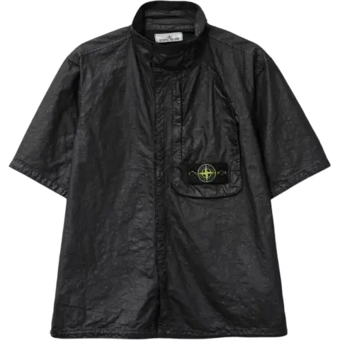 Stone Island Compass-badge shirt