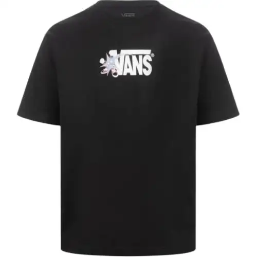 Vans T Shirts Unisex Black Crew Neck