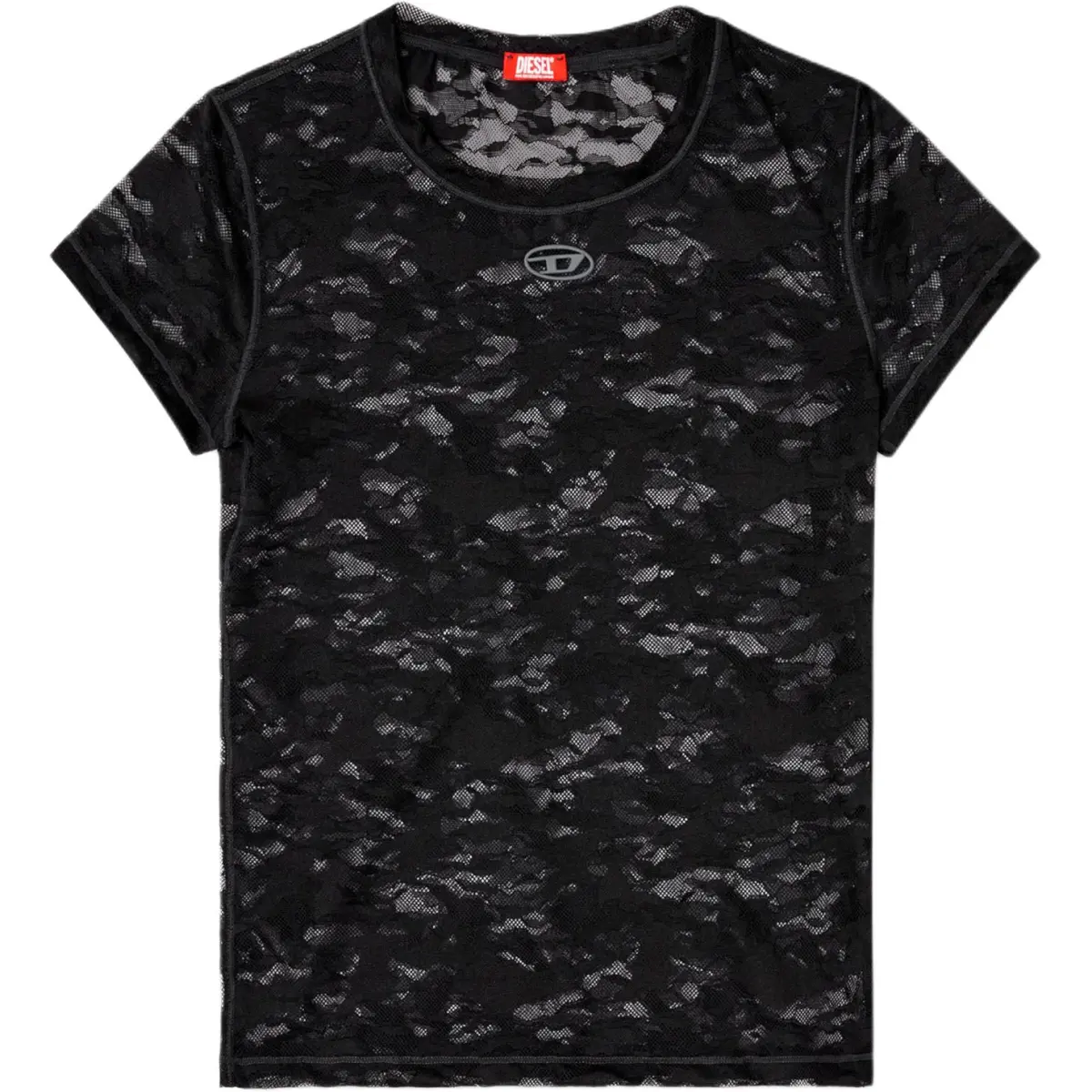 DIESEL Kasia Utlt Short Sleeved Lace Top