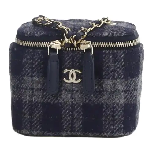 CHANEL 22K Autumn And Winter Soft Woolen Wool Shoulder Bag, Crossbody Bag Small Women's Multicolor