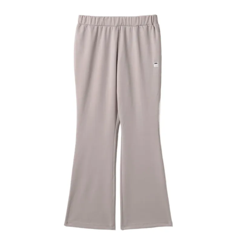 FILA Casual Pants Women's Silver Gray Moderate Flared Pants