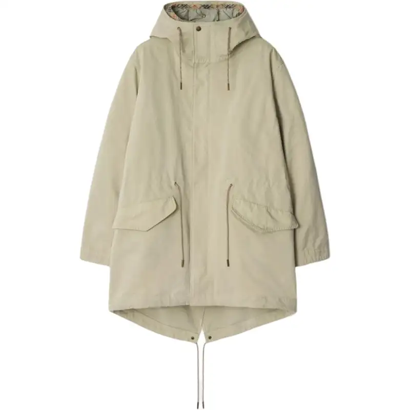 Burberry Detachable Warmer Hooded Parka
