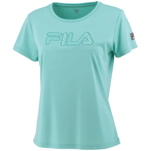 FILA Tennis Tops Women's Green Crew Neck Moderate