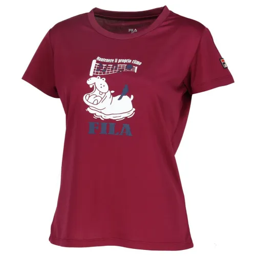 FILA Regular T Shirt Women's Red