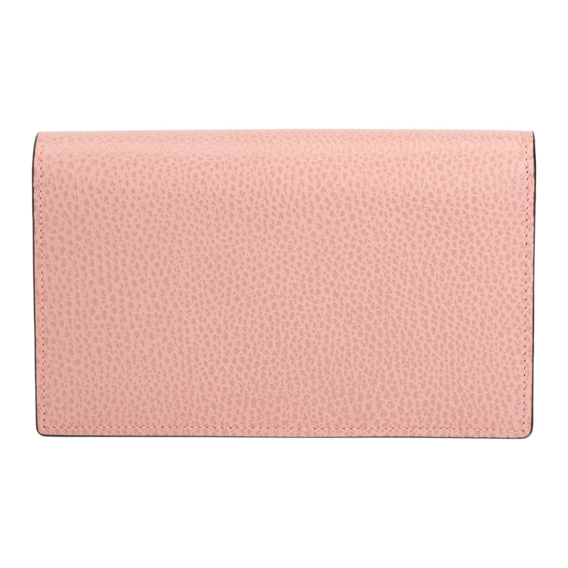 Женская сумка Gucci Logo (розовая) — фото 3