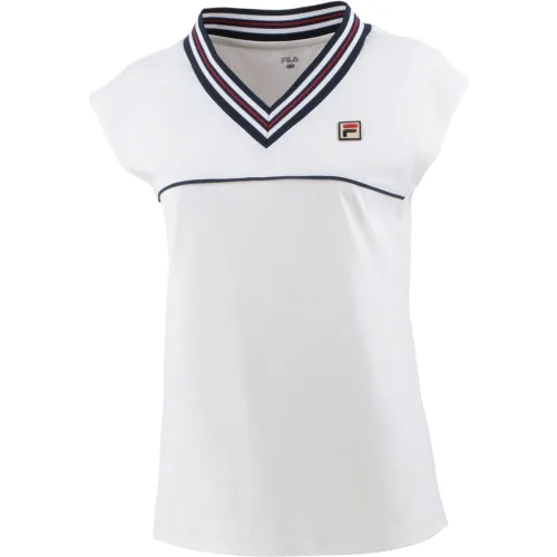FILA Tennis Tops Women's White