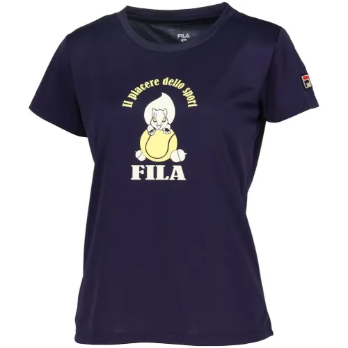 FILA Regular T Shirt Women's Blue