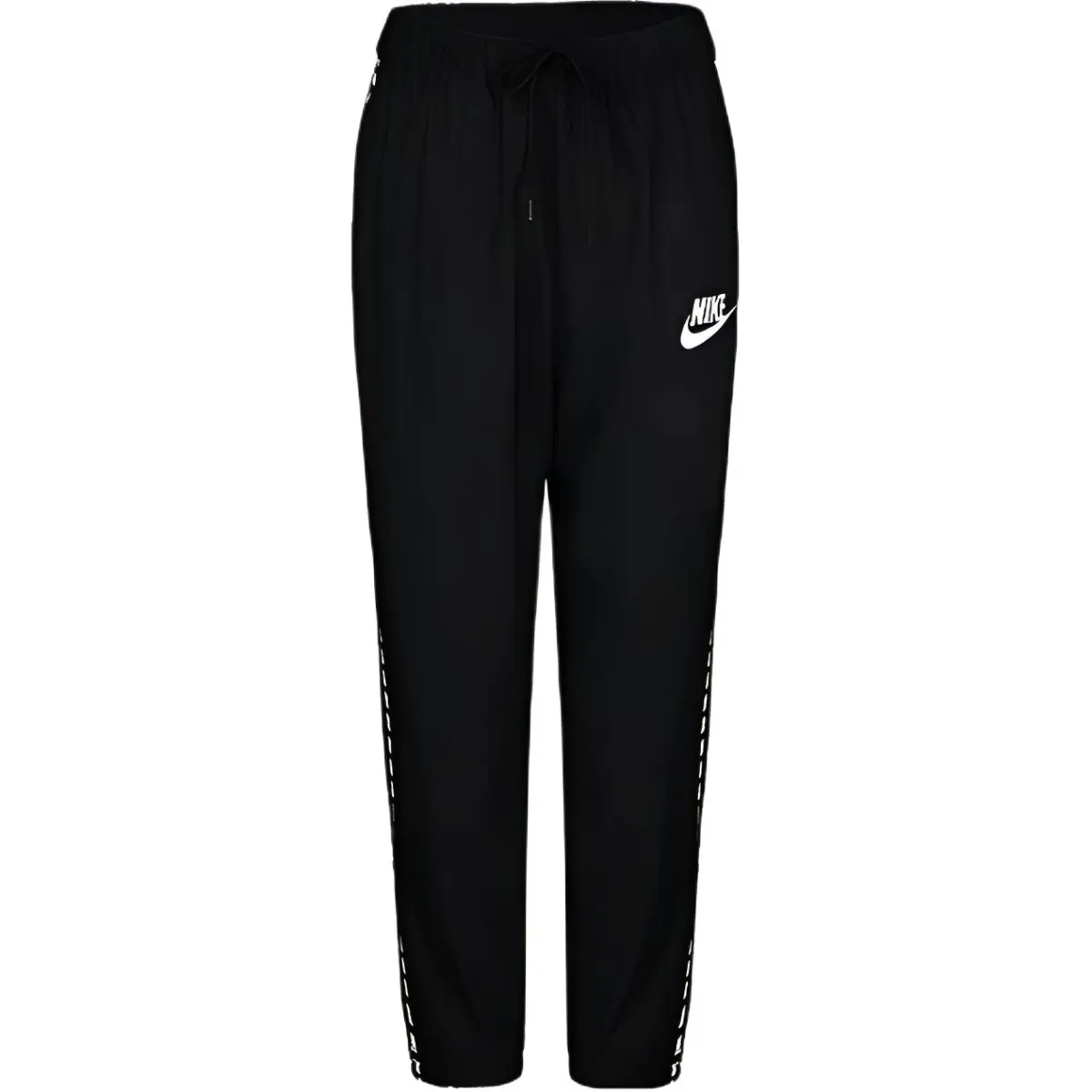 Nike Knitted Sweatpants Women's Black Moderate Tapered Pants