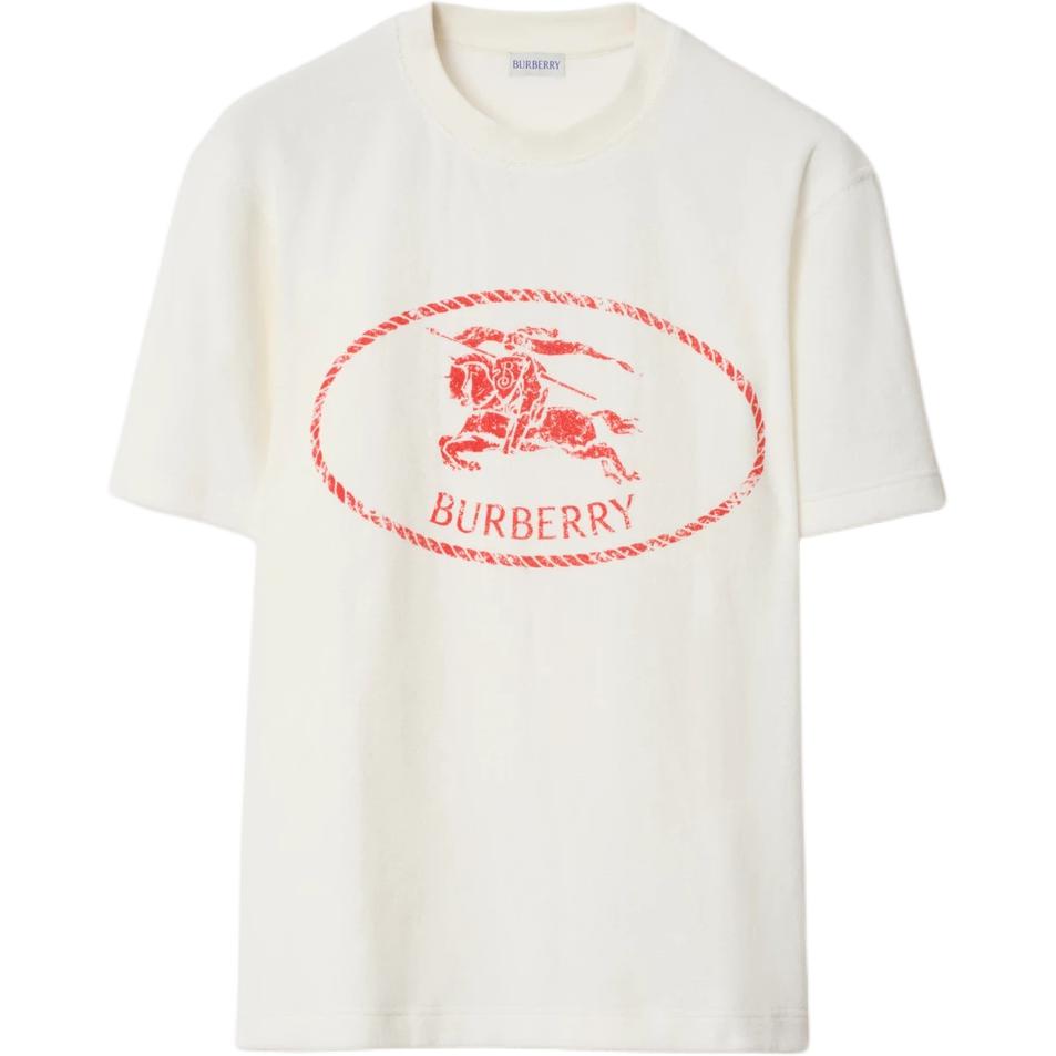 Burberry Ekd Printed Crewneck T-Shirt