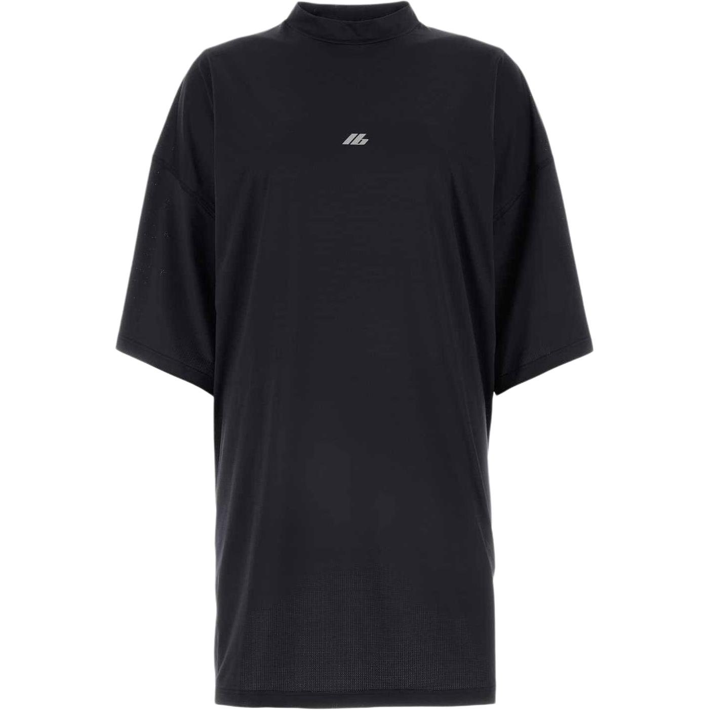 Футболка Balenciaga FW24 Logo Print (черная)