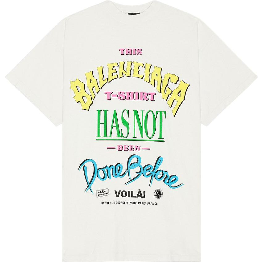 Футболка Balenciaga 787349TQVW49012 (белая)