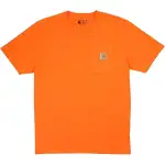 Carhartt K87 LOOSE FIT HEAVYWEIGHT SHORT SLEEVE T Shirt Men's Orange