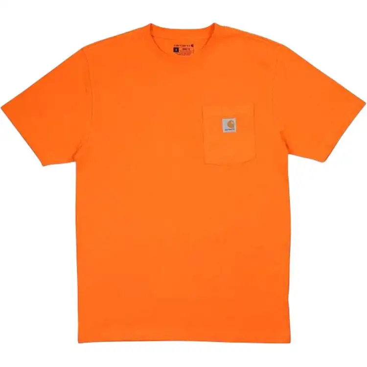 Carhartt K87 LOOSE FIT HEAVYWEIGHT SHORT SLEEVE T Shirt Men's Orange