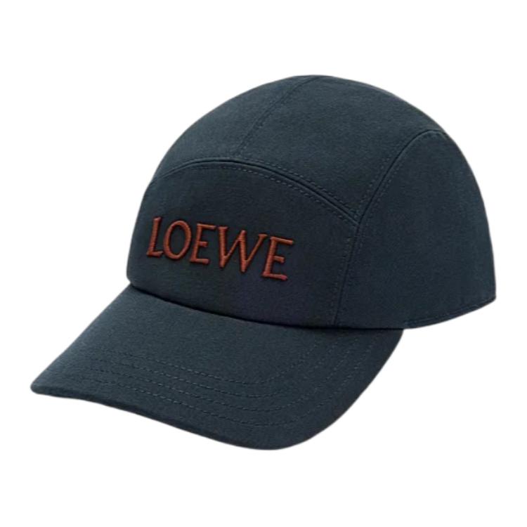 Мужская бейсболка LOEWE (темно-синяя)