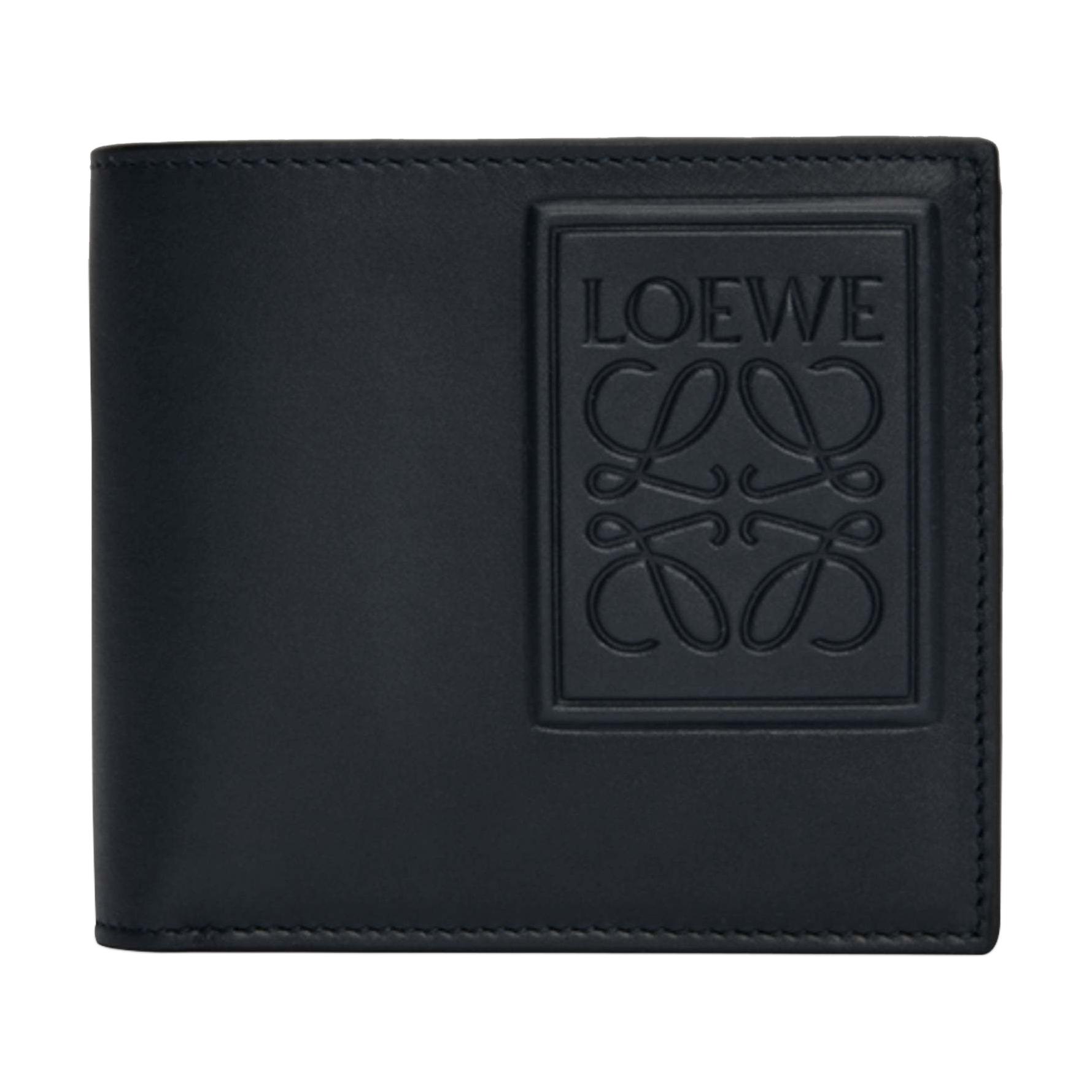 Мужской кошелек LOEWE Patch (черный)