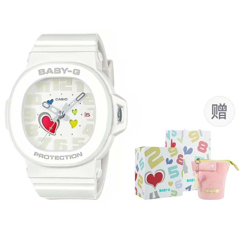 CASIO BGA 10 Quartz Movement Watch Women's Watch White Dial
