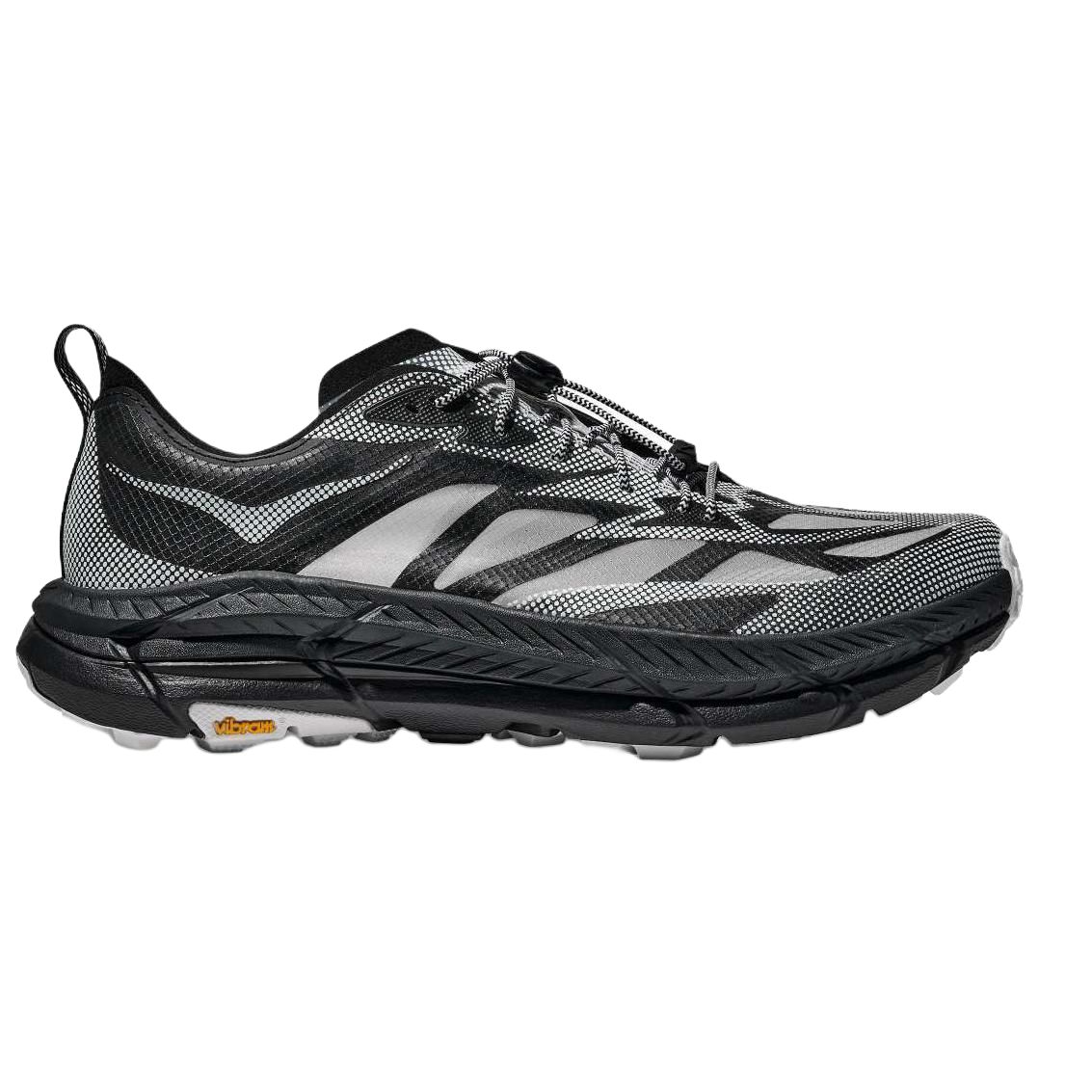 HOKA ONE ONE Mafate Speed 4 Low top Outdoor Shoes Unisex Silver Black