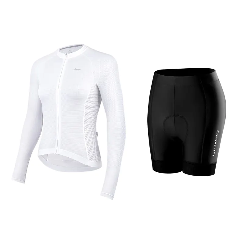 Li Ning Cycling Suits Women's Crew Neck Thin