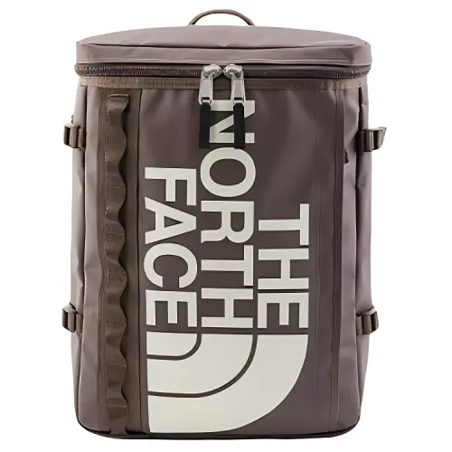 THE NORTH FACE 30L Lightweight Backpack Outdoor Bag Recycled Polyester Blend Nylon Brown Unisex