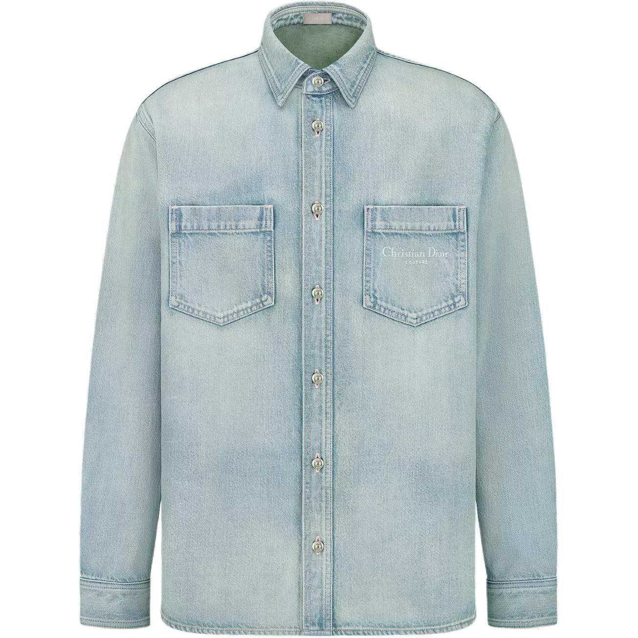 DIOR Homme Button Up Denim Shirt