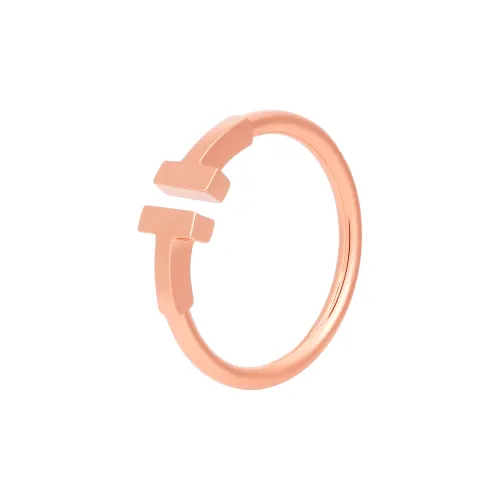 TIFFANY & CO. 18K Gold Rings Women's Rose Gold