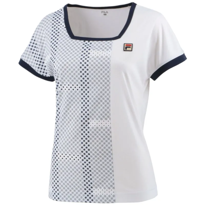 FILA Tennis Tops Women's White Moderate