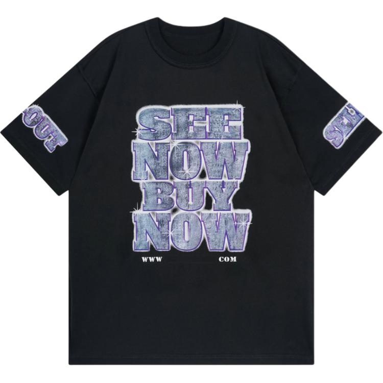 Футболка Balenciaga Balenciaga SS24 T (черная)