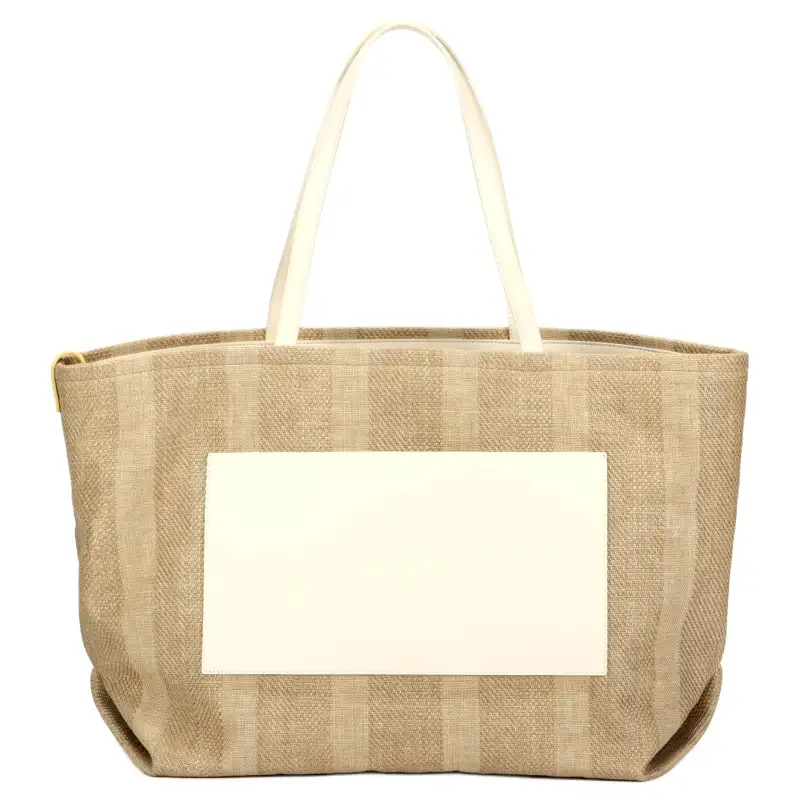 Loro Piana Cotton Shoulder Bag Women's Light Umber