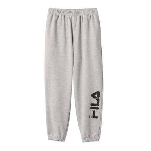 FILA Sports Pants Unisex Gray Moderate