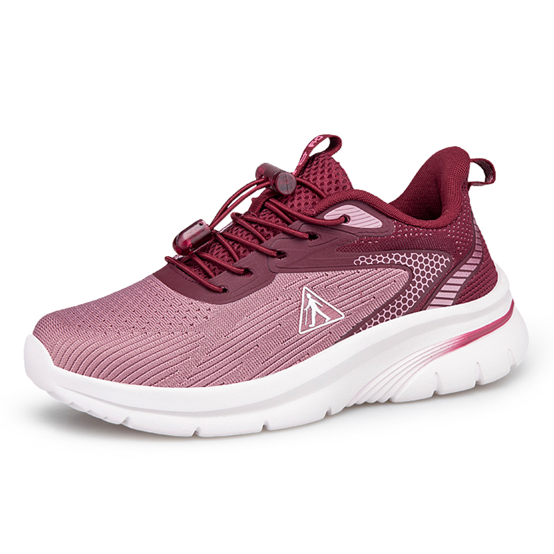 ZULIZ Sports Walking Shoes Walking Shoes Women’s Low Top Maroon/Pink