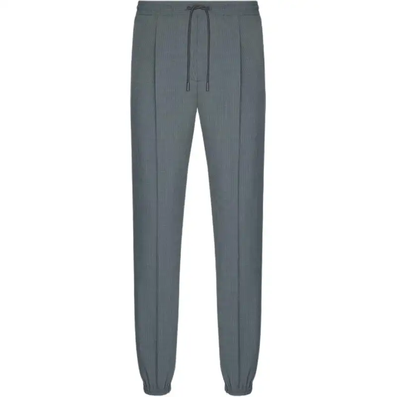 DIOR SS25 Knitted Sweatpants Men's Gray