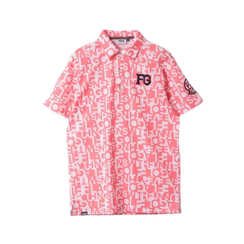 FILA Golf Series Typo Shirt Men's