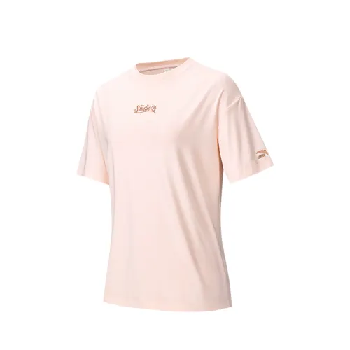 ANTA T Shirts Women's Ballet Pink Crew Neck Thin Other