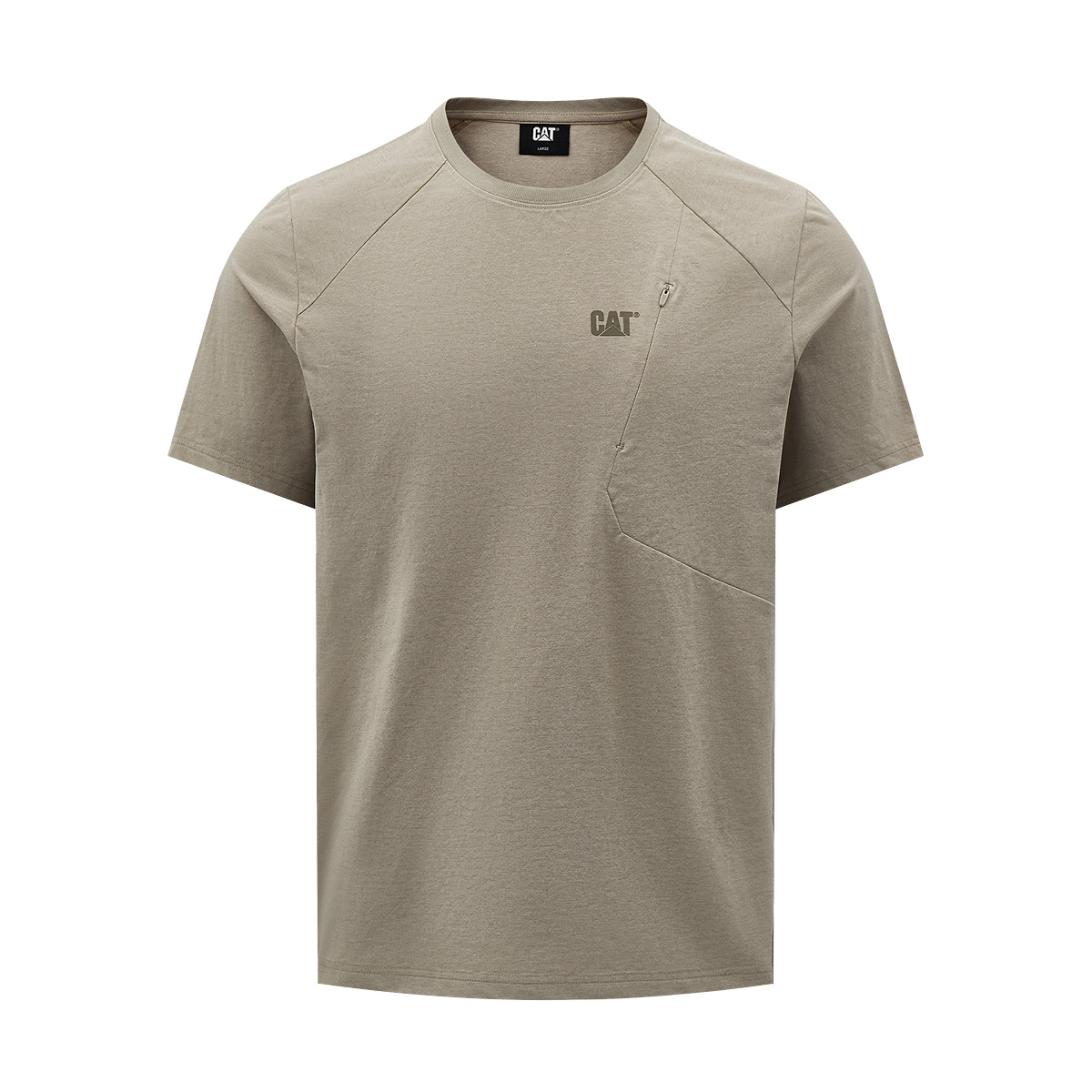 CAT Quick Dry T Shirts Men’s Crew Neck