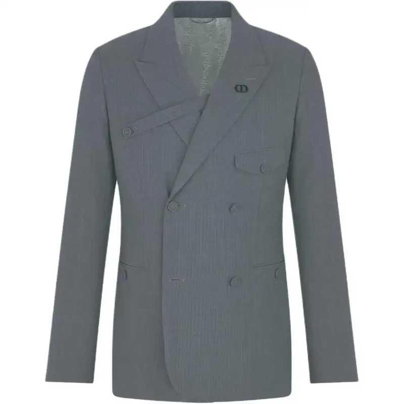 DIOR SS25 Business Suit Coat Men's Gray