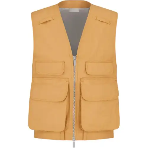 DIOR Homme V Neck Zipped Gilet
