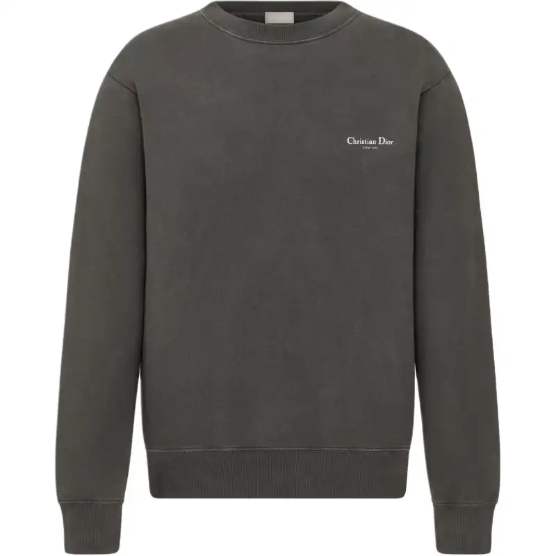 DIOR FW25 Sweatshirt Men's Black Gray