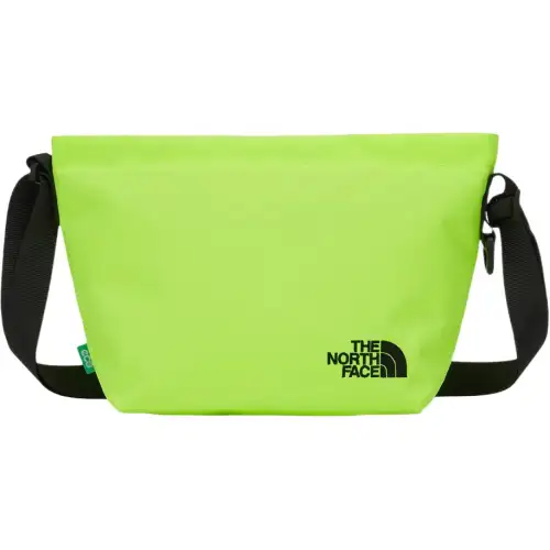 THE NORTH FACE 4L Shoulder Bag, Crossbody Bag, Outdoor Bag Polyester Neon Green Unisex
