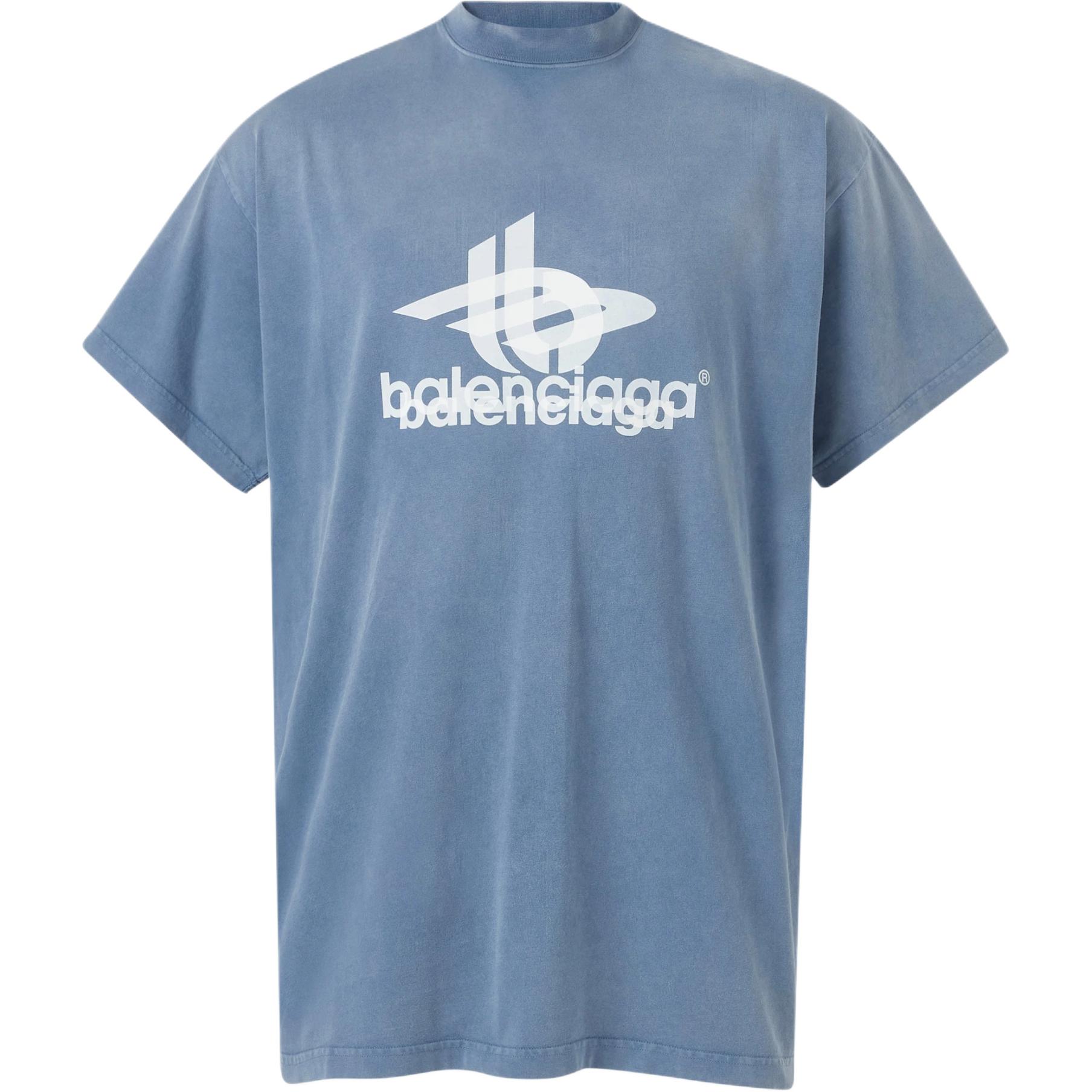 Футболка Balenciaga (синяя)