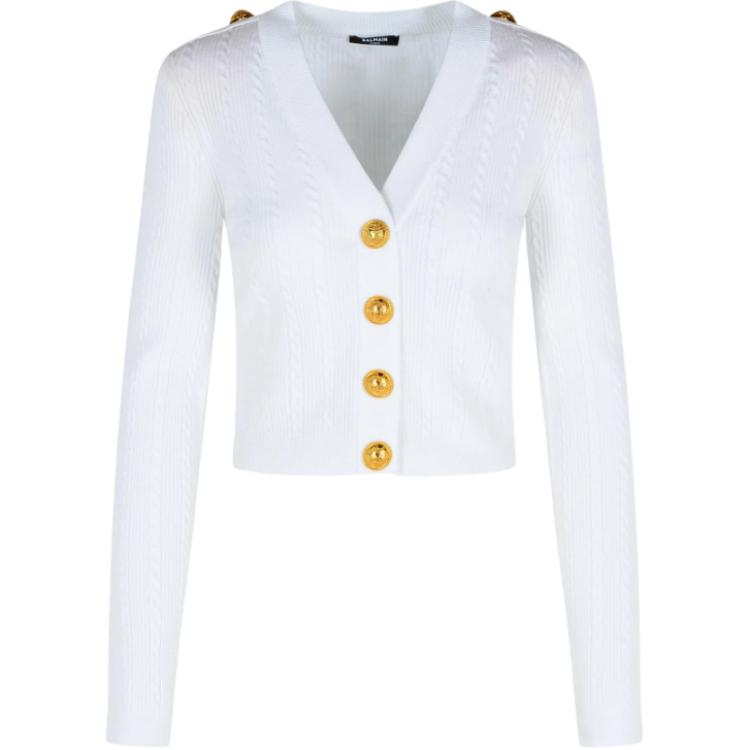 Женские свитер BALMAIN (белый)