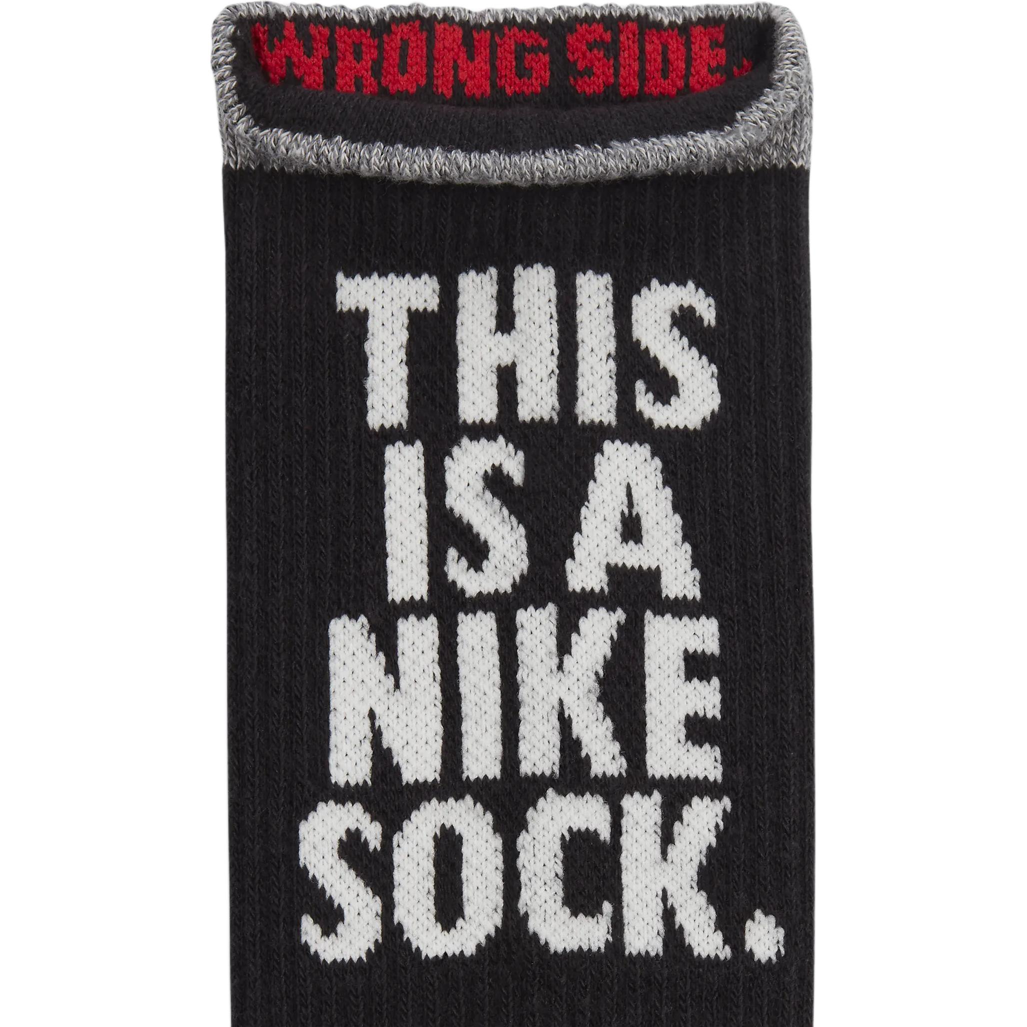 Nike Crew Socks Men’s 1 Pack Black