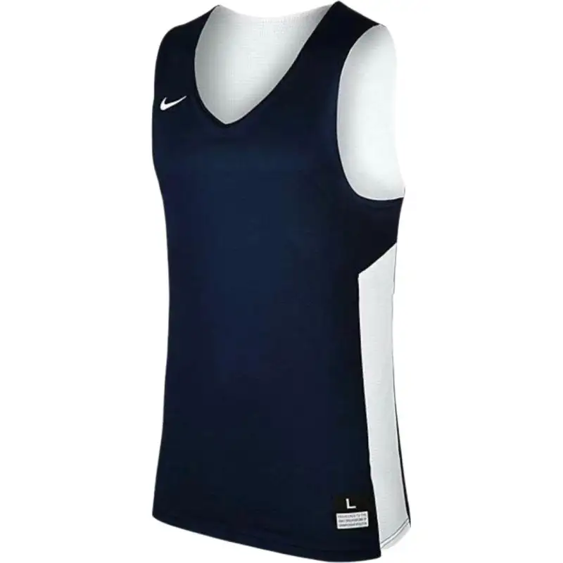Nike Basketball Jerseys Men's Blue Moderate Straight Fit