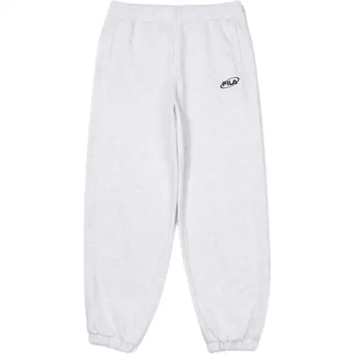 FILA Knitted Sweatpants Unisex White Moderate Other