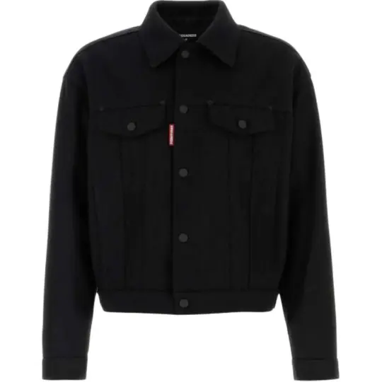 Dsquared2 Buttoned Denim Jacket