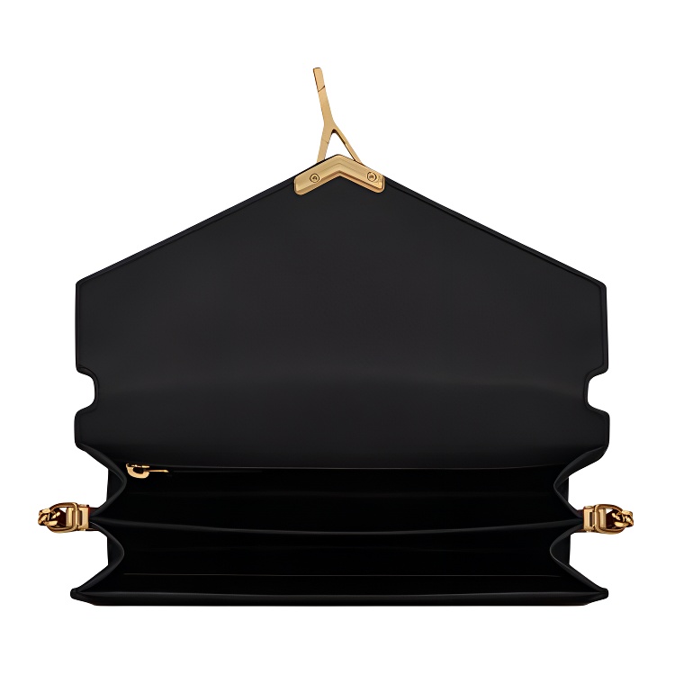 Женская сумка SAINT LAURENT YSL CASSANDRA Logo (черный) — фото 4
