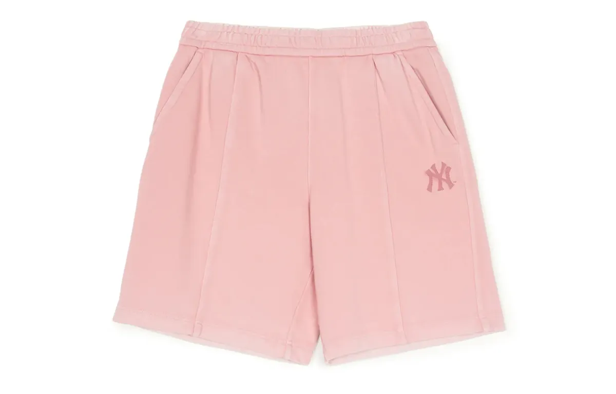 MLB New York Yankees Basic Collection SS25 Casual Shorts Unisex Pink