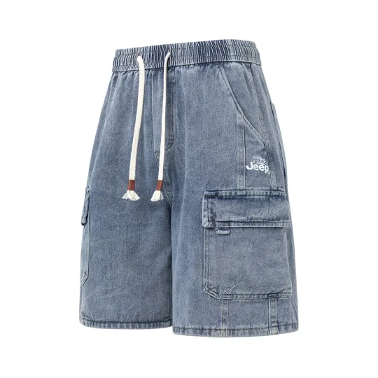 Jeep Denim Shorts Unisex Moderate