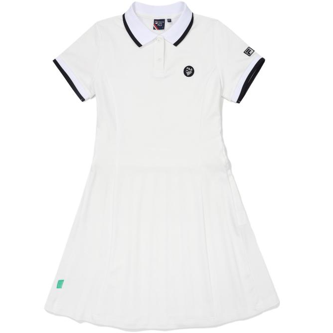 Женское платье Fila Polo (белое)