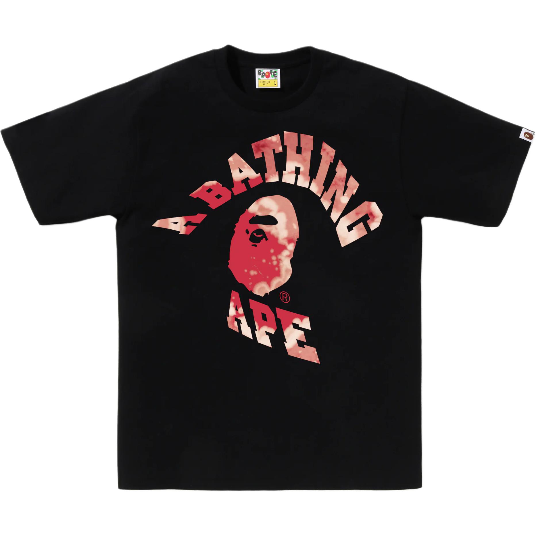 Мужская футболка A BATHING APE (разноцветная)